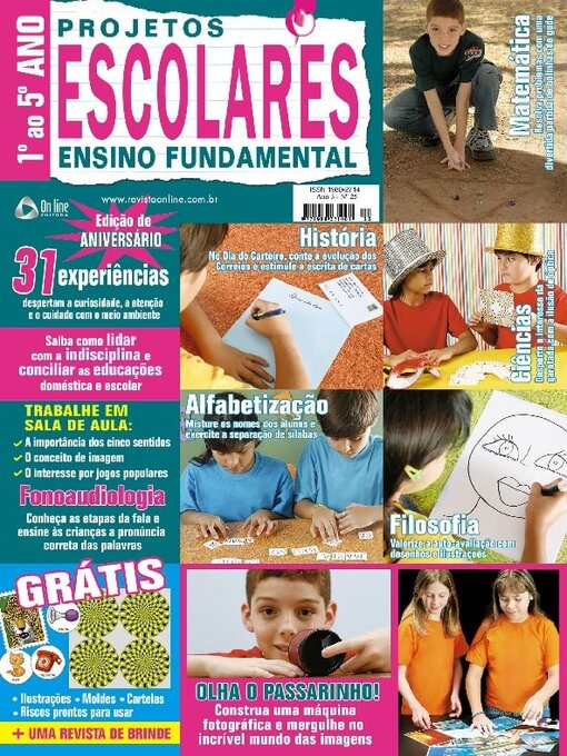 Title details for Projetos Escolares - Ensino Fundamental by Online Editora - Available